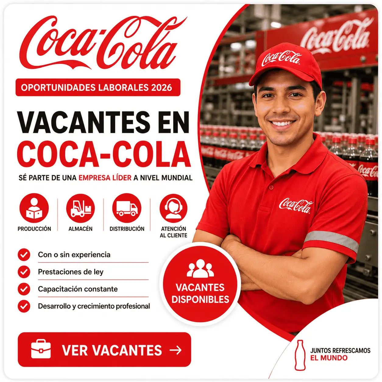 Vacantes en Coca-Cola